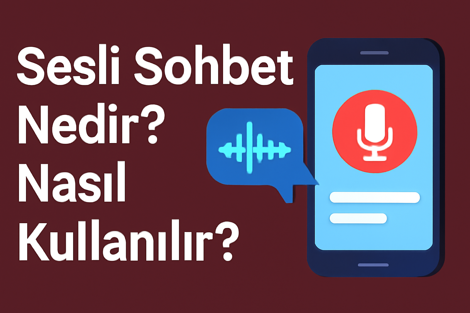 Sesli Sohbet